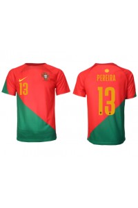 Portugal Danilo Pereira #13 Voetbaltruitje Thuis tenue WK 2022 Korte Mouw